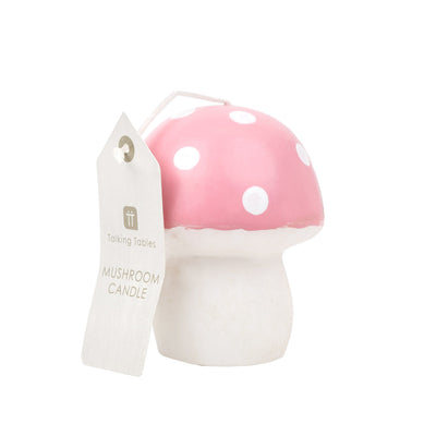 Pink Mushroom Candle | Unique Gifts |