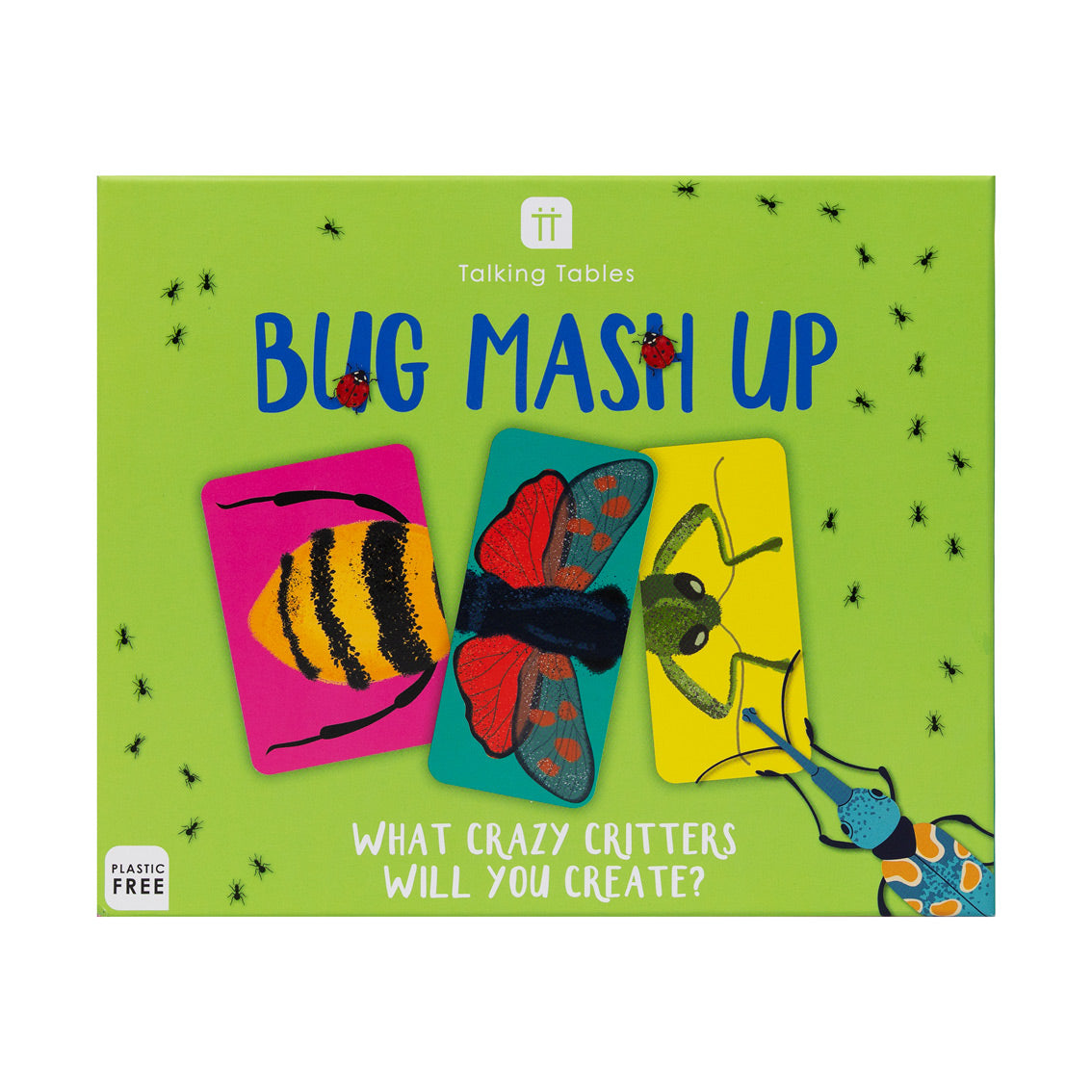 Easy Peasy Family Fun, Bug Mash Up Game