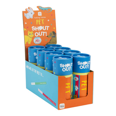 Pet Shout Out Dipsticks - 8 Pack Display | Kids Games |