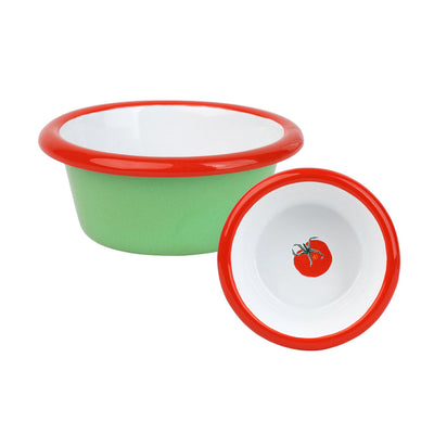 Tomato Green Enamel Dip Dish - 8cm | Kitchenware |