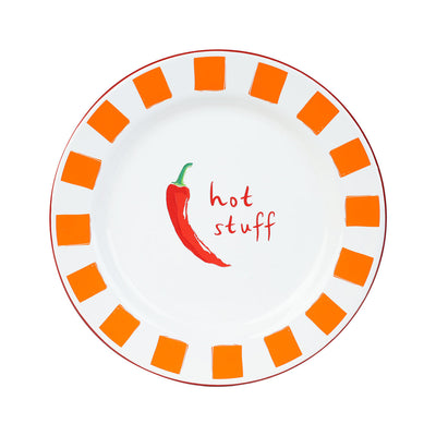 Chilli Enamel Plate - 20cm | Mothers Day Gifts |