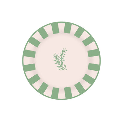 Rosemary Enamel Plate - 20cm