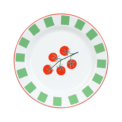 Tomato Enamel Plate - 20cm | Mothers Day Gifts |