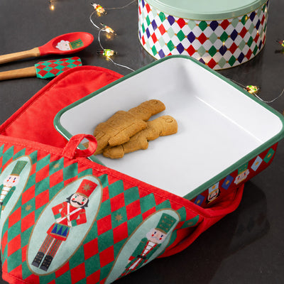 Nutcracker Enamel Roasting Tin - 10'' | Kitchenware |