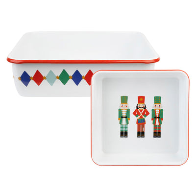 Nutcracker Enamel Roasting Tin - 26cm | Kitchenware |