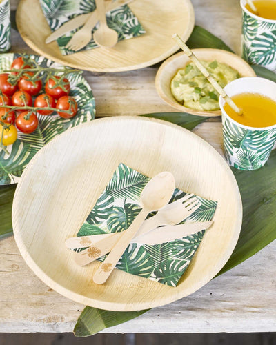 Wooden Cutlery - 6 Sets | Party Supplies |