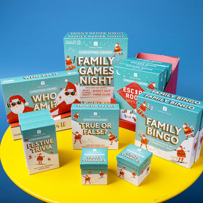 Christmas Family Who Am I Game - Display | Christmas Games |