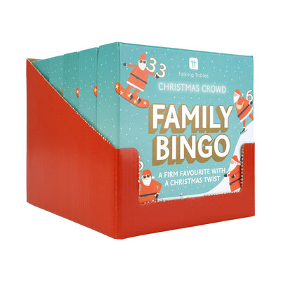 Christmas Family Bingo Game - Display | Christmas Games |