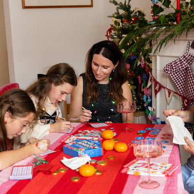 Santa Family Bingo Game - 6 Pack Display | Christmas Game |