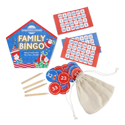 Santa Family Bingo Game - 6 Pack Display | Christmas Game |