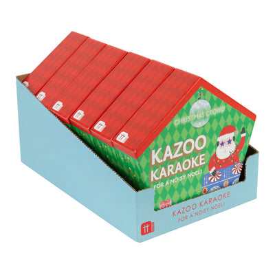 Santa Kazoo Karaoke Game - 6 Pack Display | Christmas Game |