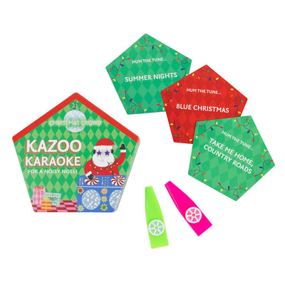 Santa Kazoo Karaoke Game - 6 Pack Display | Christmas Game |
