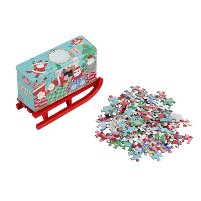 Santa 100 Piece Christmas Puzzle Sleigh | Christmas Gifts |