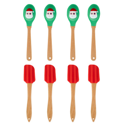 Santa Silicone Kitchen Utensils Mixed | Kitchenware |