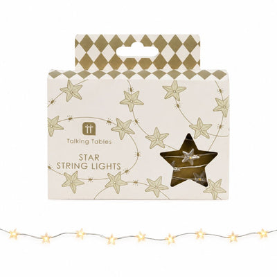 Gilded Star String Lights - 3m | Everyday |