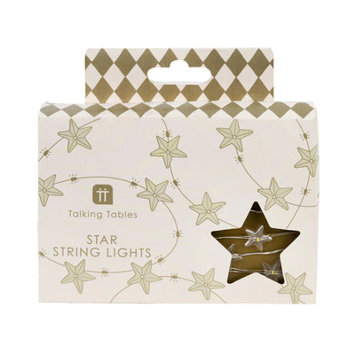 Gilded Star String Lights - 3m | Everyday |