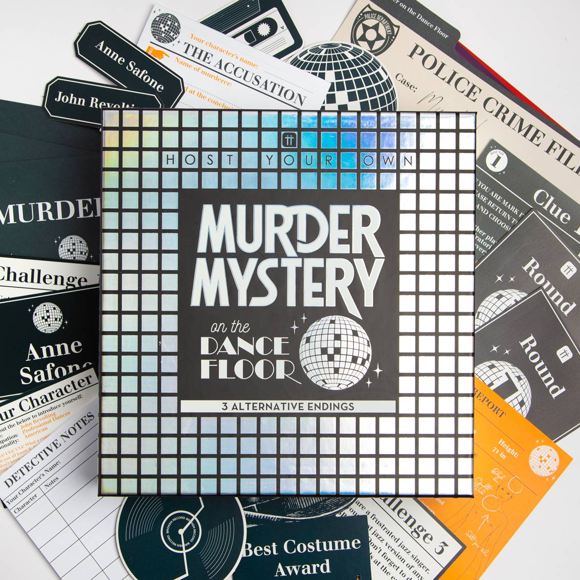 1970s Disco Murder Mystery game for Dinner Party – Talking Tables