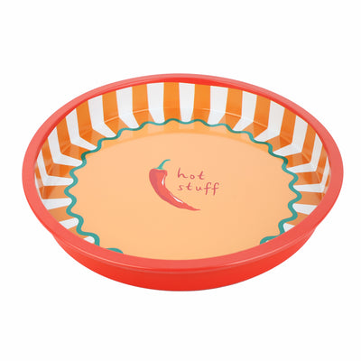 Hot Stuff Chili Tin Tray - 30cm