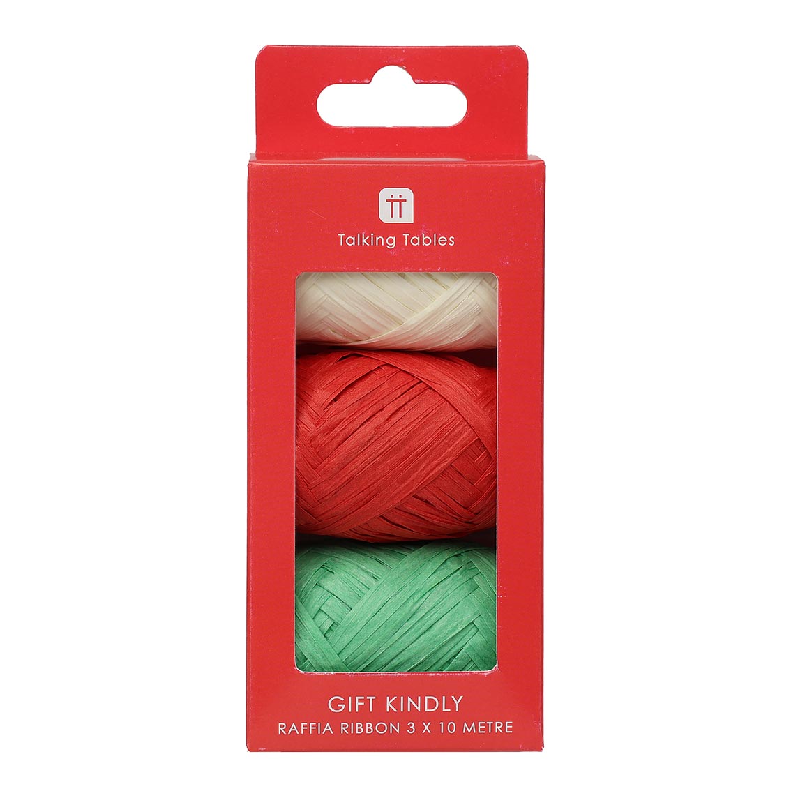 Mix Color Raffia Ribbons - 3 Pack