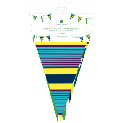 Bon Appetit Green Recycled Plastic Bunting - 10m