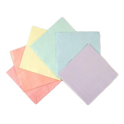 Pastel Paper Napkins - 50 Pack | Party Napkins |