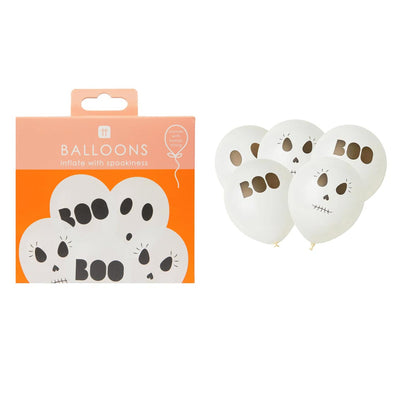 Halloween Printed Balloons 12&#34;, 5Pk