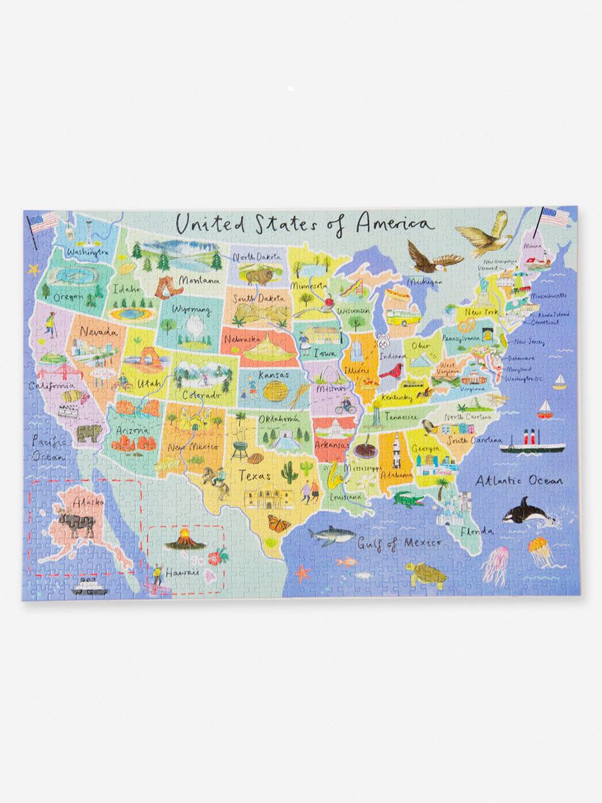 ジグソーパズル　アメリカ　　b PUZZ-MAP-USA-07_4f95e467-e486-
