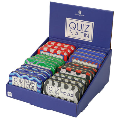 Quiz in a Tin - 6 Games POS Unit