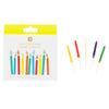 Rainbow Flame Birthday Candles - 12 Pack