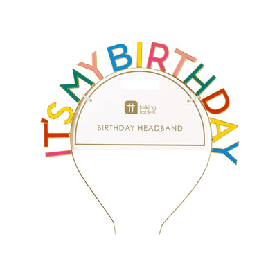 Rainbow Birthday Headband | Birthday Party |