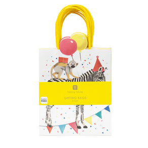 Party Safari Paper Treat Bags - 8 Pack