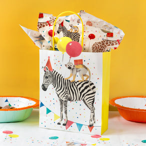 Party Safari Paper Treat Bags - 8 Pack