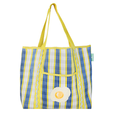 Recycled Plastic Egg Tote Bag | Spring Decor |