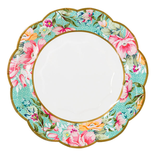 Truly Scrumptious Vintage Paper Plates - Pack of 24