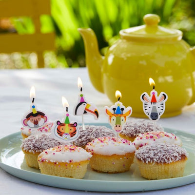Animal Birthday Candles | Cake Candles |