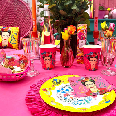 Boho Frida Kahlo Large Paper Cups