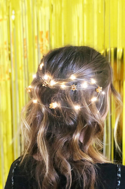 Luxe Gold Hair String Lights