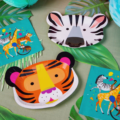 Image - Party Animals Animal Face Plates