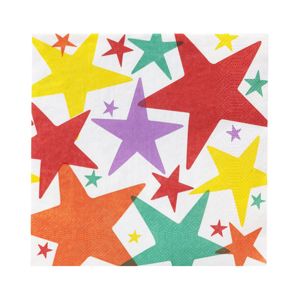 Birthday Brights Star Paper Napkins - 20 Pack