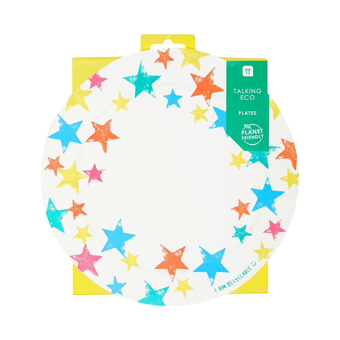 Birthday Brights Rainbow Star Plates