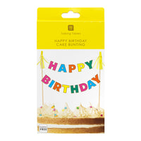 Birthday Brights Happy Birthday Cake Bunting Topper