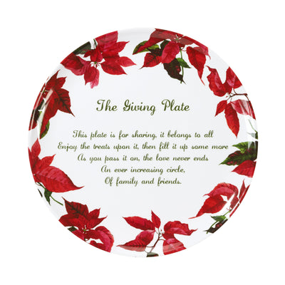 Talking Tables Image - Botanical Poinsettia Giving Platter