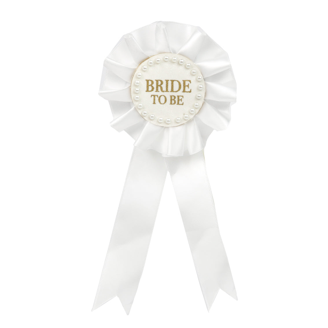 Blossom Girls 'Bride to Be' Pearl Badge