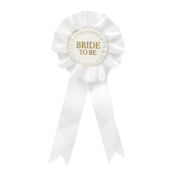 Blossom Girls 'Bride to Be' Pearl Badge
