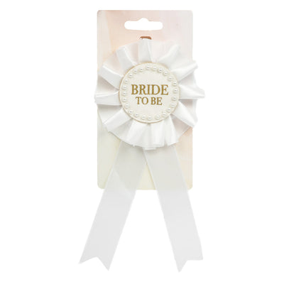 Blossom Girls 'Bride to Be' Pearl Badge
