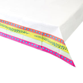 Colorful Boho Paper Table Cover