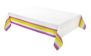 Colorful Boho Paper Table Cover