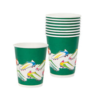 Party Champions Recyclable Soccer Cups - 8 Pack