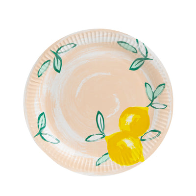 Image - Citrus Choice Fruit Recyclable Paper Plates - 12 Pack
