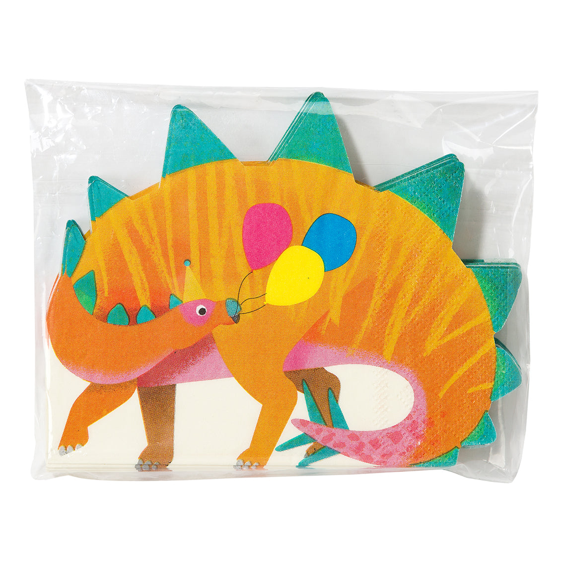 Party Dinosaur Shaped Napkins